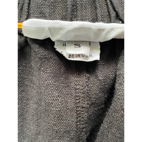 Bryn Walker Black Pullon Pants Lagenlook Balloon Barrel Leg Size Small - Picture 6 of 12